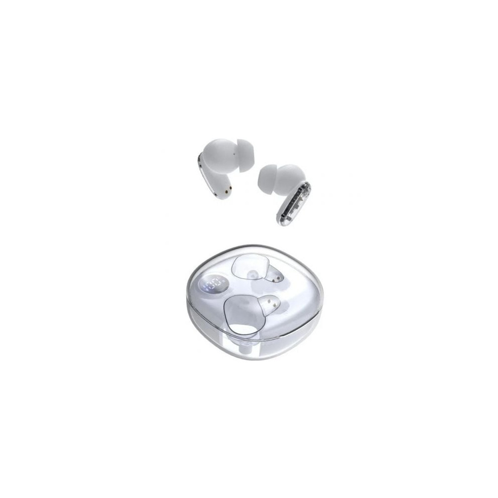Auriculares Bluetooth Mars Gaming MHIB2 con estuche de carga/ Autonomía 7h/ Blancos | Bluetooth
