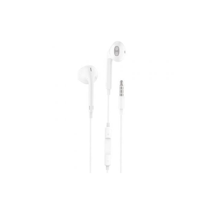 Auriculares Intrauditivos Tech One Tech earTECH TEC1001/ con Micrófono/ Jack 3.5/ Blancos | Auriculares