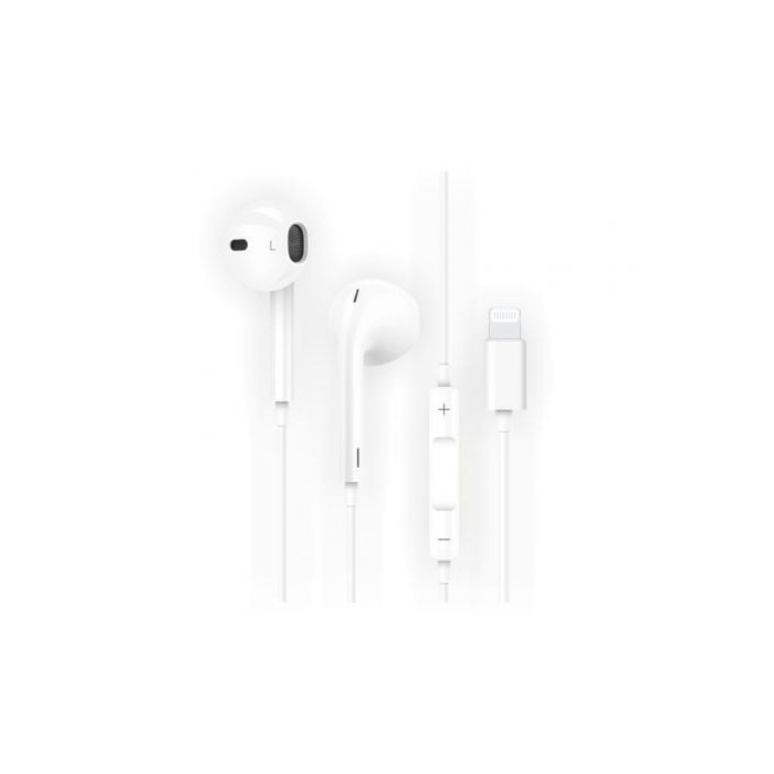 Auriculares Intrauditivos Tech One Tech earTECH HIP TEC1201/ con Micrófono/ Lightning/ Blancos | Auriculares