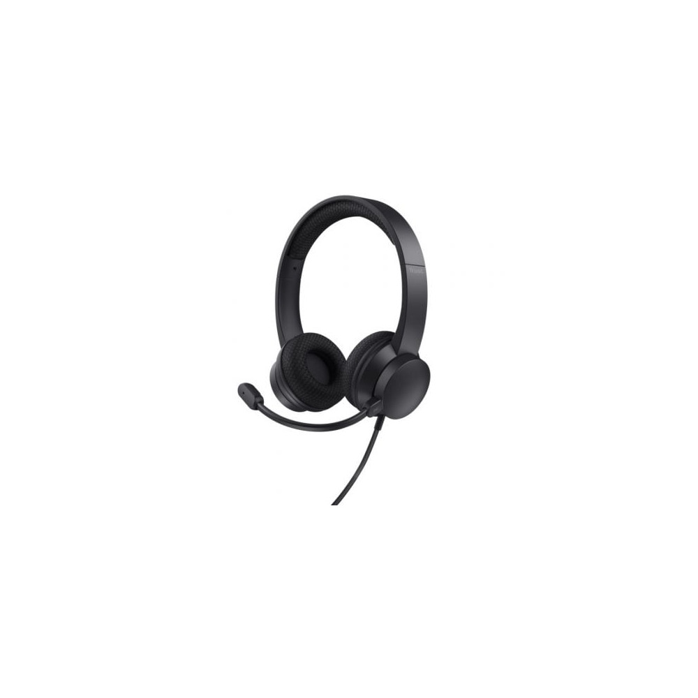 Auriculares Trust Ayda/ con Micrófono/ USB/ Negros | Auriculares