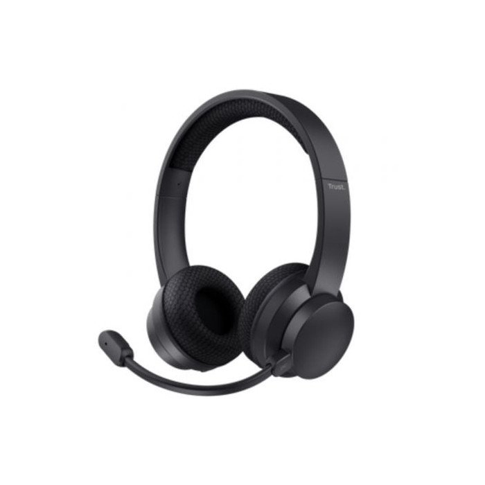 Auriculares Inalámbricos Trust Ayda ENC/ con Micrófono/ Negros | Auriculares