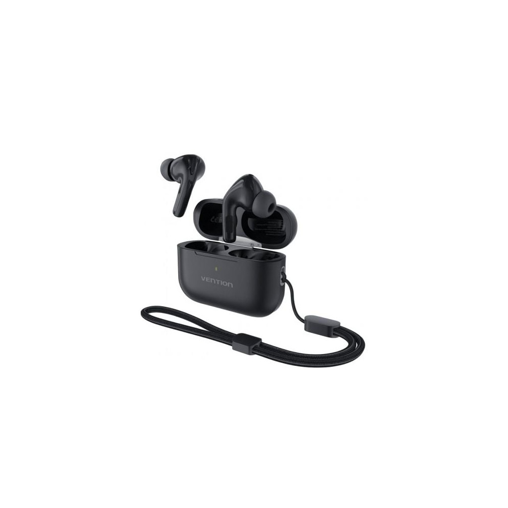 Auriculares Bluetooth Vention Echo Lite E11 Pro con estuche de carga/ Negros | Bluetooth