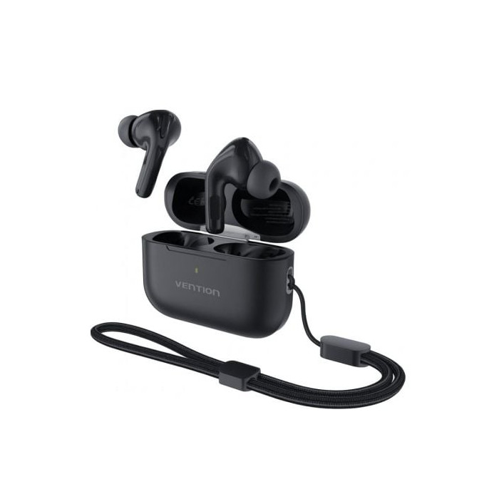 Auriculares Bluetooth Vention Echo Lite E11 Pro con estuche de carga/ Negros | Bluetooth