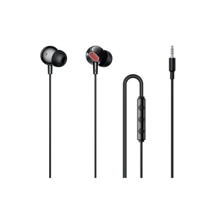 Auriculares Intrauditivos Vention Echo Lite In-Ear/ con Micrófono/ Jack 3.5/ Negros | Auriculares