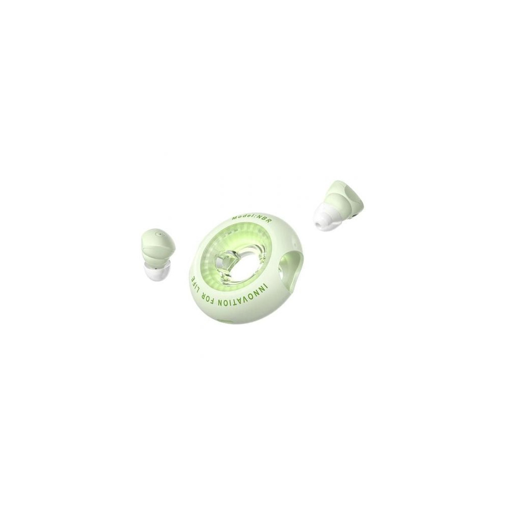 Auriculares Bluetooth Vention NBRG0 con estuche de carga/ Autonomía 6h/ Verdes | Bluetooth