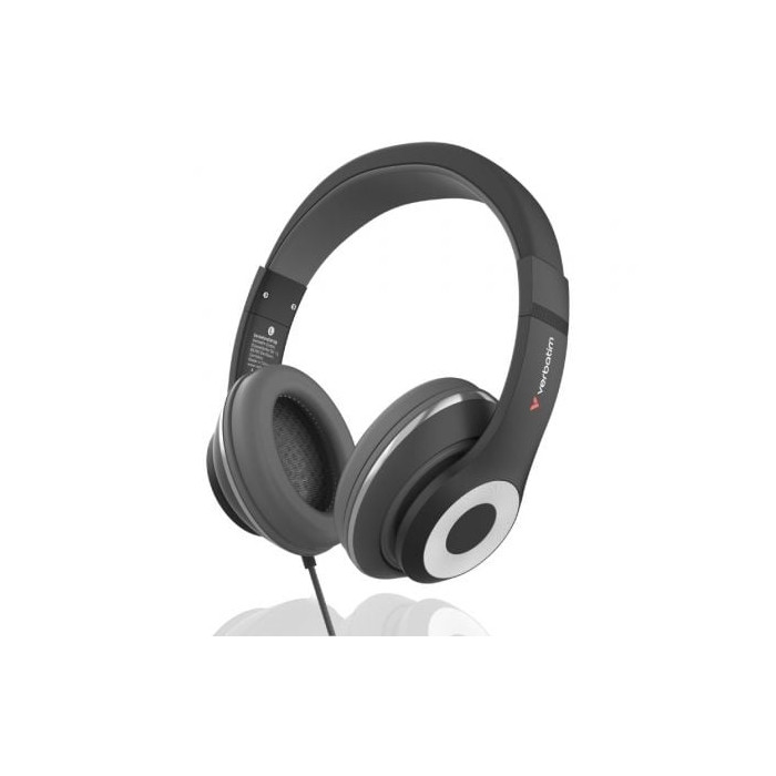 Auriculares Verbatim TruSound/ con Micrófono/ USB Tipo-C/ Negros | Auriculares