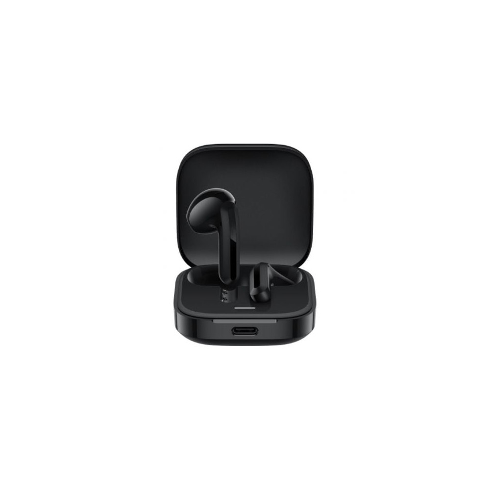 Auriculares Bluetooth Xiaomi Redmi Buds 6 Active con estuche de carga/ Autonomía 6h/ Negros | Bluetooth