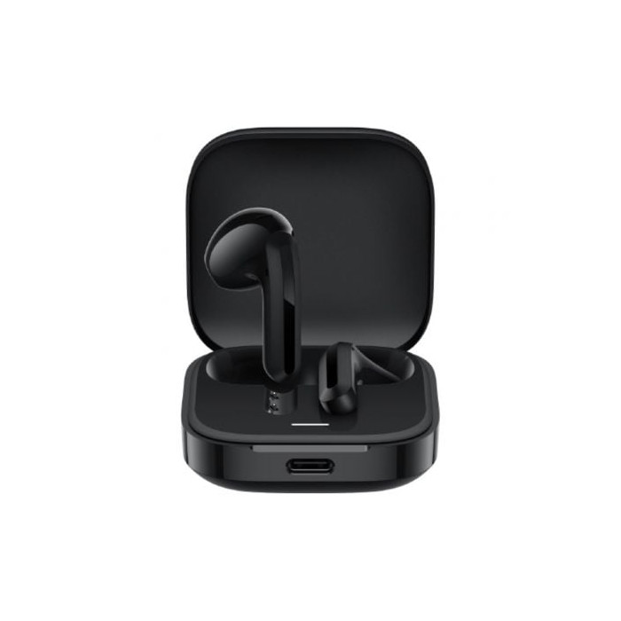 Auriculares Bluetooth Xiaomi Redmi Buds 6 Active con estuche de carga/ Autonomía 6h/ Negros | Bluetooth