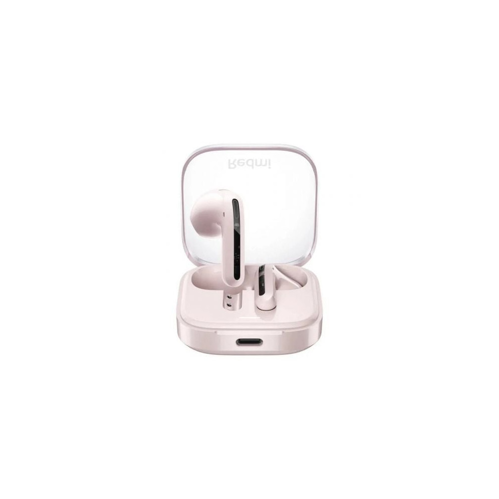 Auriculares Bluetooth Xiaomi Redmi Buds 6 Active con estuche de carga/ Autonomía 6h/ Rosas | Bluetooth
