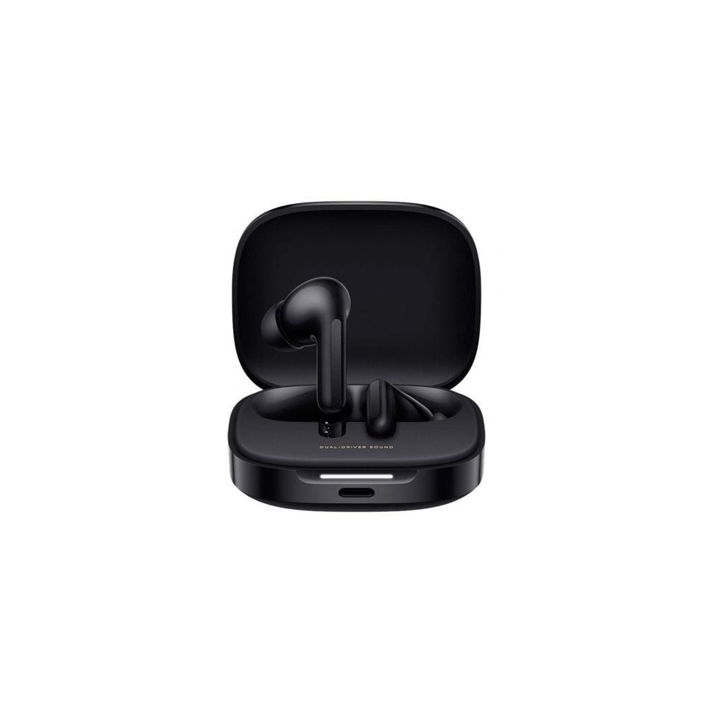 Auriculares Bluetooth Xiaomi Redmi Buds 6 con estuche de carga/ Autonomía 10h/ Negros | Bluetooth
