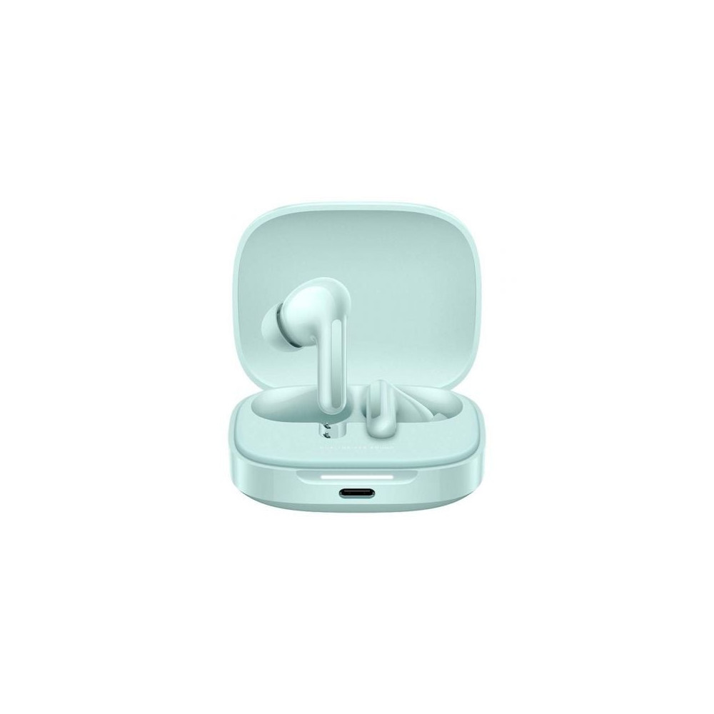 Auriculares Bluetooth Xiaomi Redmi Buds 6 con estuche de carga/ Autonomía 10h/ Verdes | Bluetooth