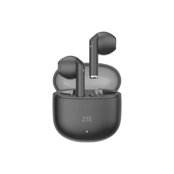 Auriculares Bluetooth ZTE Buds 2 con estuche de carga/ Autonomía 5h/ Negros | Bluetooth