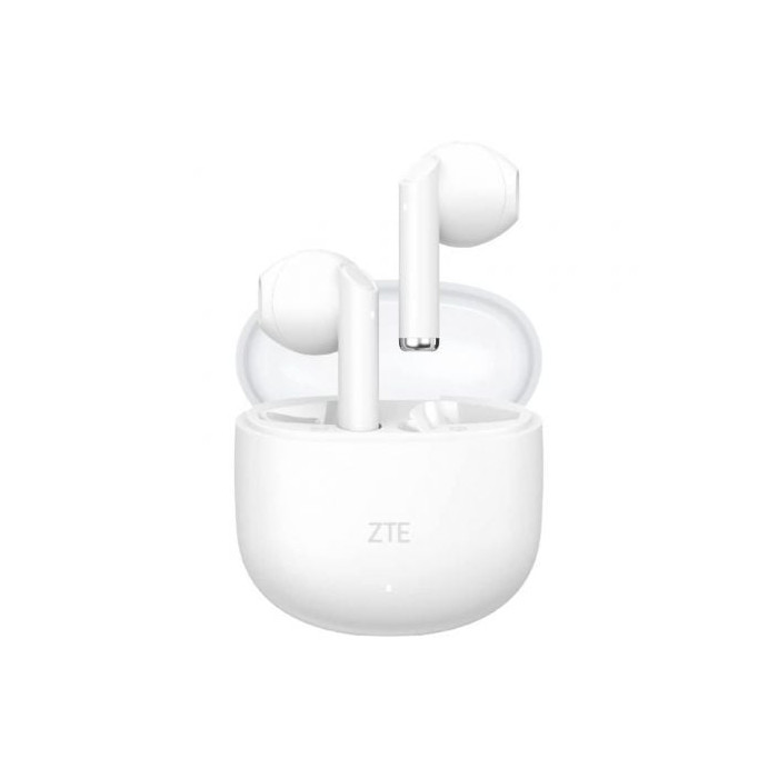 Auriculares Bluetooth ZTE Buds 2 con estuche de carga/ Autonomía 5h/ Blancos | Bluetooth
