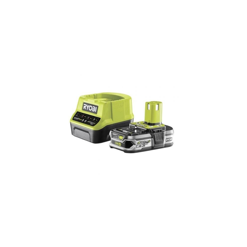 Cargador + Batería de litio Ryobi ONE+ RC18120-125/ 18V 2,0Ah | Baterías
