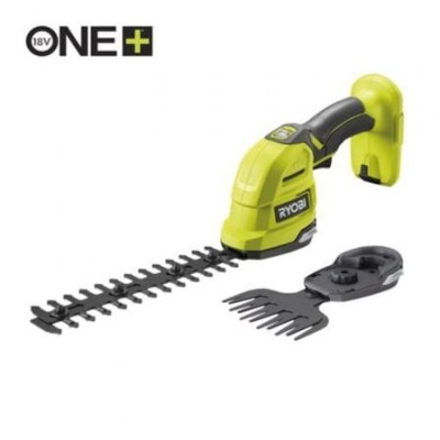 Tijera Arreglasetos y Espada Cortasetos Ryobi ONE+ 18V RY18GSA-0/ Sin Batería ni Cargador | Jardín