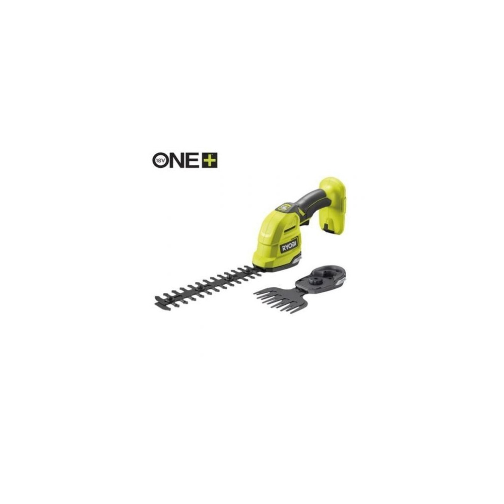 Tijera Arreglasetos y Espada Cortasetos Ryobi ONE+ 18V RY18GSA-0/ Sin Batería ni Cargador | Jardín