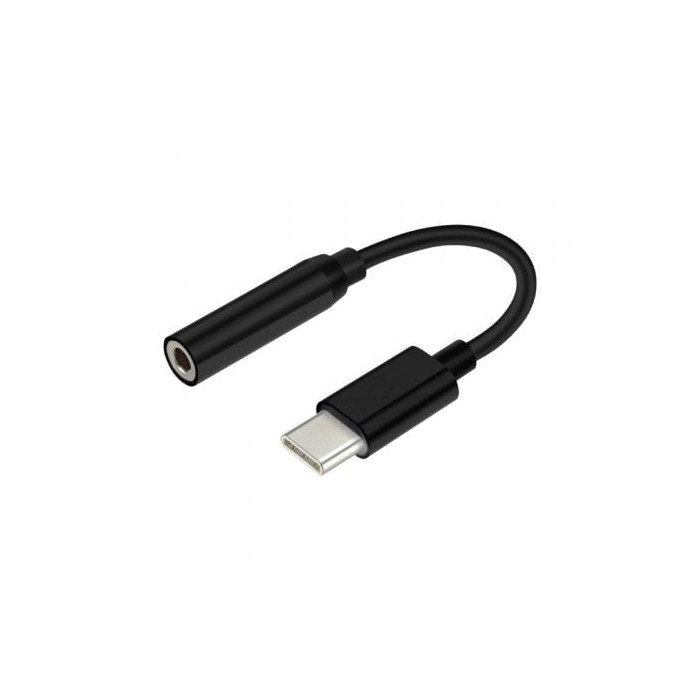 Conversor Jack 384 KHz Aisens A109-0348/ USB Tipo-C Macho - Jack 3.5 Hembra | Audio