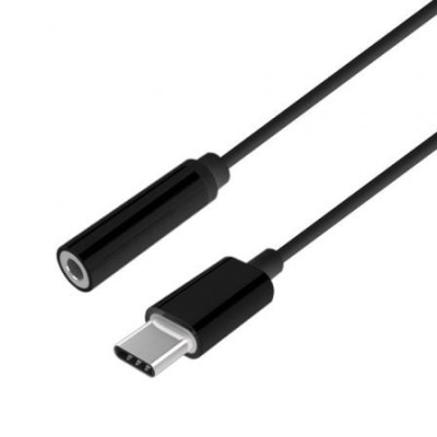 Conversor USB Tipo-C Aisens A109-0385/ USB Tipo-C Macho - Jack 3.5 Hembra | Audio