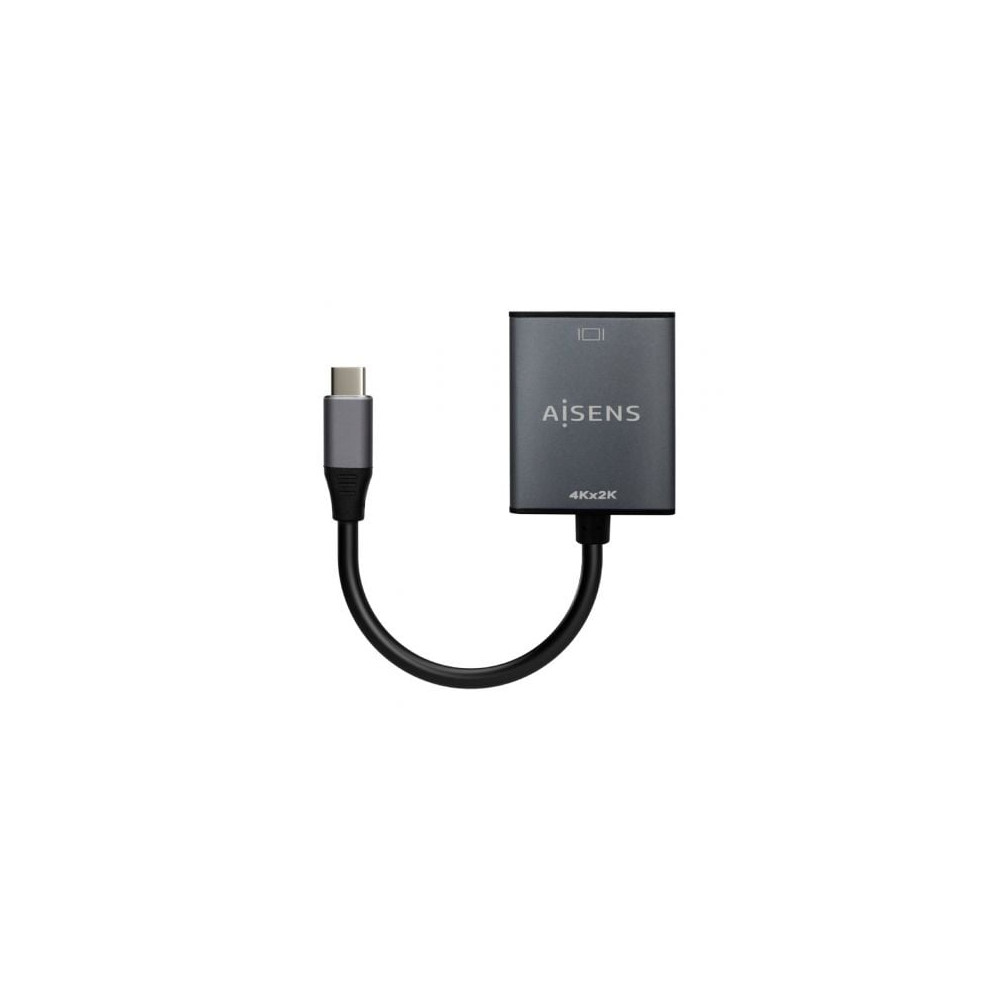 Conversor HDMI 4K 30Hz Aisens A109-0685/ HDMI Hembra - USB Tipo-C Macho/ 15cm/ Gris | HDMI