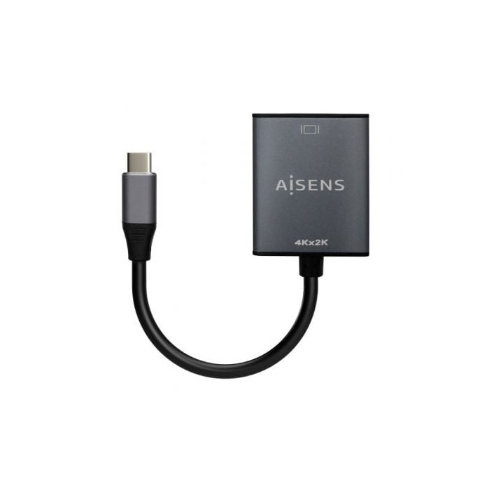 Conversor HDMI 4K 30Hz Aisens A109-0685/ HDMI Hembra - USB Tipo-C Macho/ 15cm/ Gris | HDMI