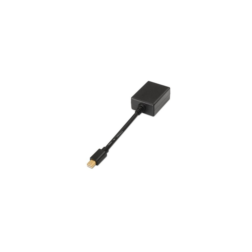 Conversor Aisens A125-0135/ Mini DisplayPort Macho - VGA Hembra | VGA/DVI/DisplayPort