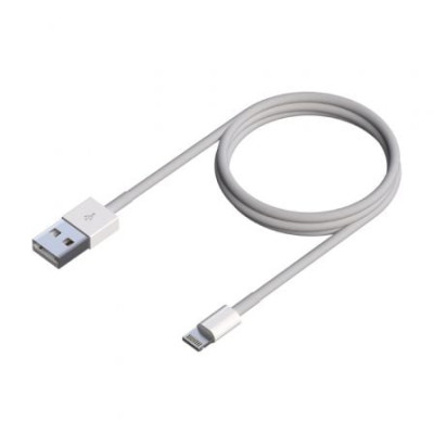 Cable USB 2.0 Lightning Aisens A102-0542/ USB Macho - Lightning Macho/ 50cm/ Blanco | Lightning