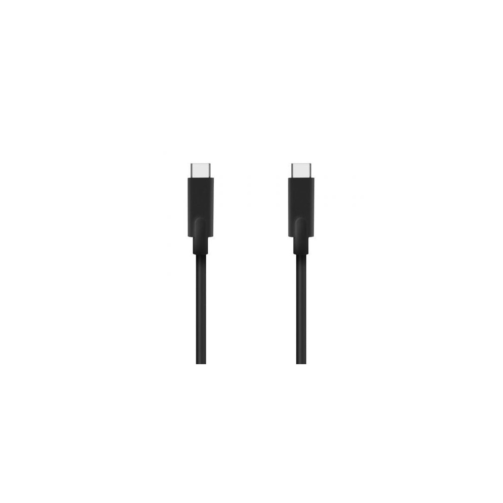 Cable USB 3.2 Tipo-C Aisens A107-0707 5GBPS 3A 60W/ USB Tipo-C Macho - USB Tipo-C Macho/ Hasta 60W/ 5Gbps/ 5m/ Negro | USB-C