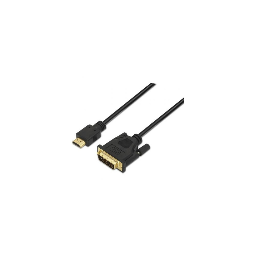 Cable HDMI Aisens A117-0090/ DVI Macho - HDMI Macho/ 1.8m/ Negro | HDMI