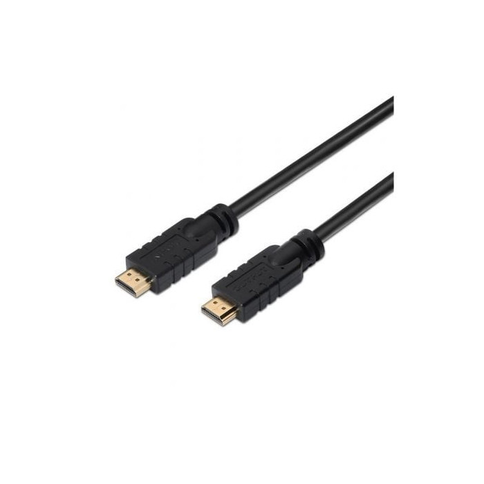 Cable HDMI Aisens 1.4 A119-0103/ HDMI Macho - HDMI Macho/ 15m/ Negro | HDMI