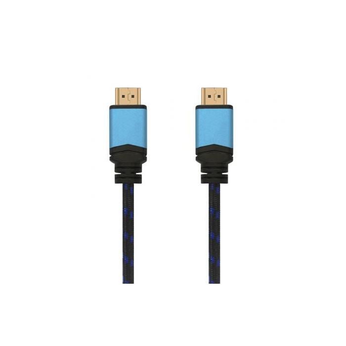 Cable HDMI 2.0 4K Aisens A120-0359/ HDMI Macho - HDMI Macho/ 5m/ Negro y Azul | HDMI