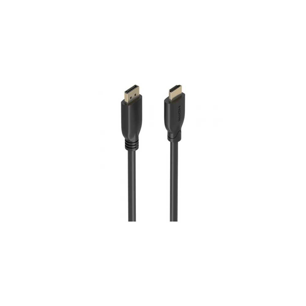 Cable Conversor Aisens A125-0922/ DisplayPort Macho - HDMI 4K Macho/ 10m/ Negro | HDMI