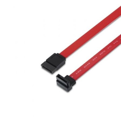 Cable SATA Aisens A130-0155/ SATA Hembra - SATA Hembra/ Hasta 0.1W/ 768Mbps/ 50cm/ Rojo | Alimentación y Datos