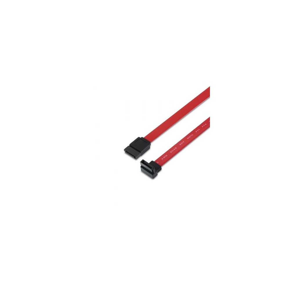 Cable SATA Aisens A130-0155/ SATA Hembra - SATA Hembra/ Hasta 0.1W/ 768Mbps/ 50cm/ Rojo | Alimentación y Datos