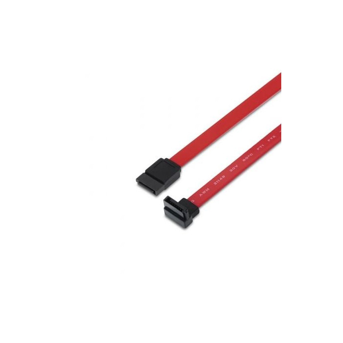 Cable SATA Aisens A130-0155/ SATA Hembra - SATA Hembra/ Hasta 0.1W/ 768Mbps/ 50cm/ Rojo | Alimentación y Datos