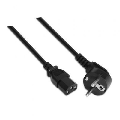 Cable Alimentación para CPU Aisens A132-0170/ CEE7 Macho - C13 Hembra/ Hasta 1500W/ 10m | Alimentación y Datos