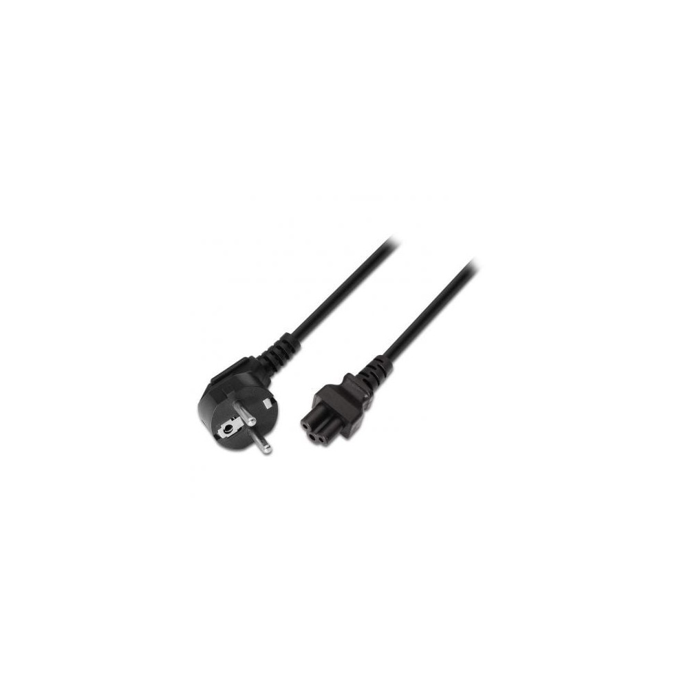 Cable Alimentación Trébol Aisens A132-0172/ CEE(7-7) Macho - C5 Hembra/ Hasta 1500W/ 1.5m | Alimentación y Datos