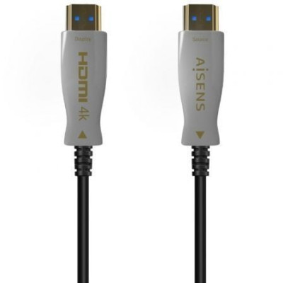 Cable HDMI 2.0 AOC 4K Aisens A148-0698/ HDMI Macho - HDMI Macho/ 100m/ Negro | HDMI