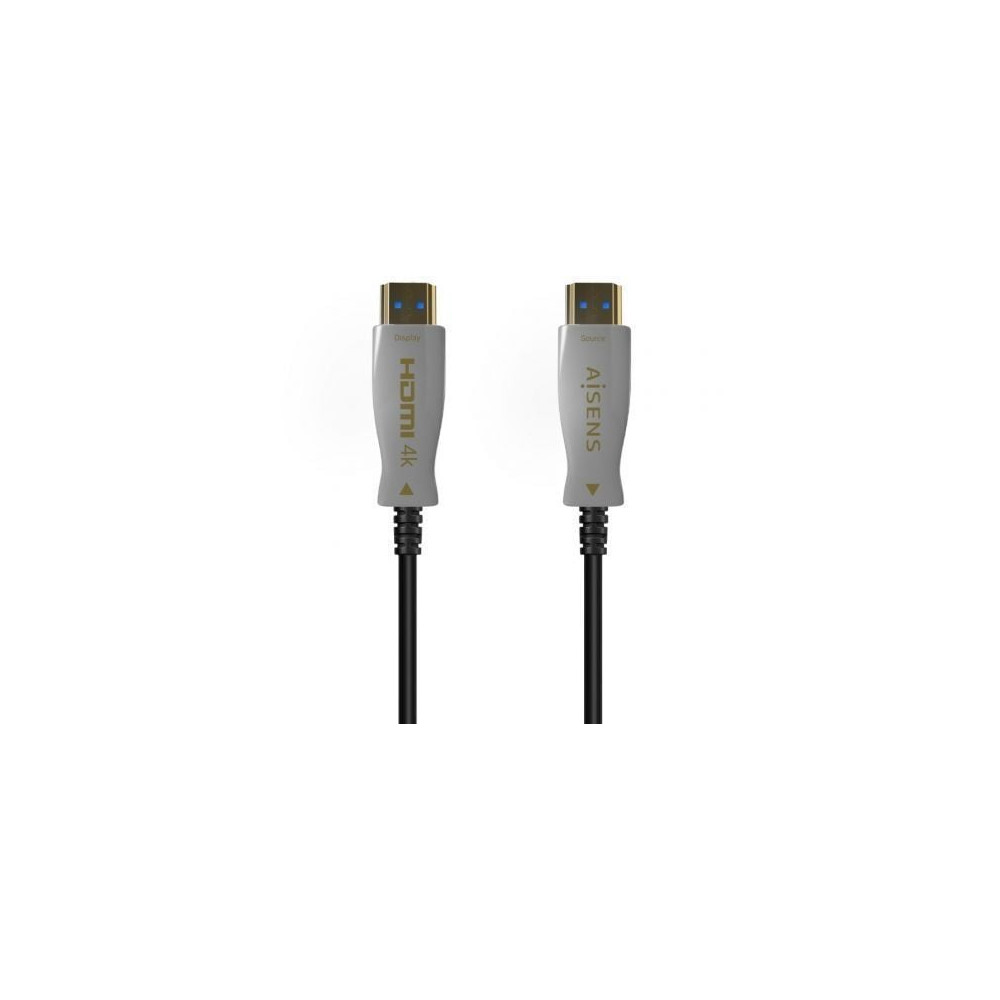 Cable HDMI 2.0 AOC 4K Aisens A148-0698/ HDMI Macho - HDMI Macho/ 100m/ Negro | HDMI