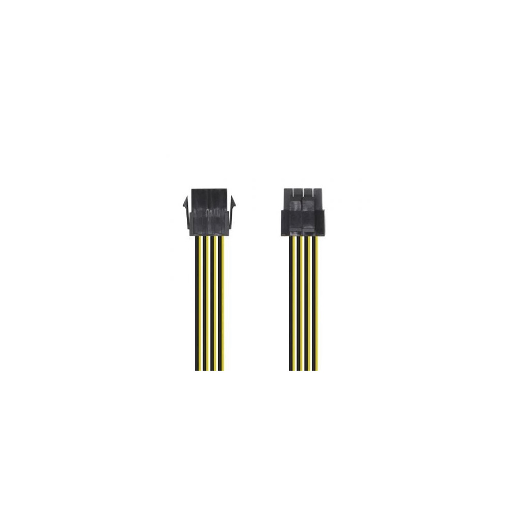 Cable de Alimentación Microprocesador Aisens A131-0419/ Molex -4+4 PIN Macho - Molex 8 PIN Hembra/ 30cm | Alimentación y Datos