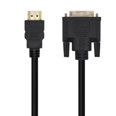 Cable HDMI Aisens A117-0451/ DVI Macho - HDMI Macho/ 3m/ Negro | HDMI