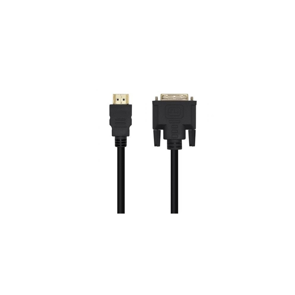 Cable HDMI Aisens A117-0451/ DVI Macho - HDMI Macho/ 3m/ Negro | HDMI