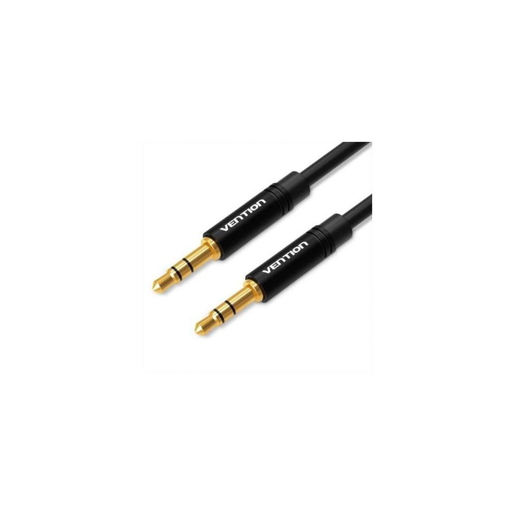 Cable Estéreo Vention BAKBF/ Jack 3.5 Macho - Jack 3.5 Macho/ 1m/ Negro | Audio