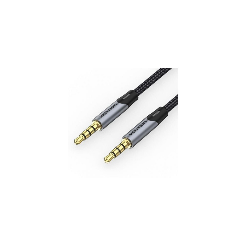 Cable Estéreo Vention BAQHH/ Jack 3.5 Macho - Jack 3.5 Macho/ 2m/ Gris | Audio