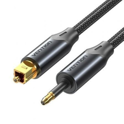 Cable de Audio de Fibra óptica Vention BKCBH/ 2m/ Negro | Audio