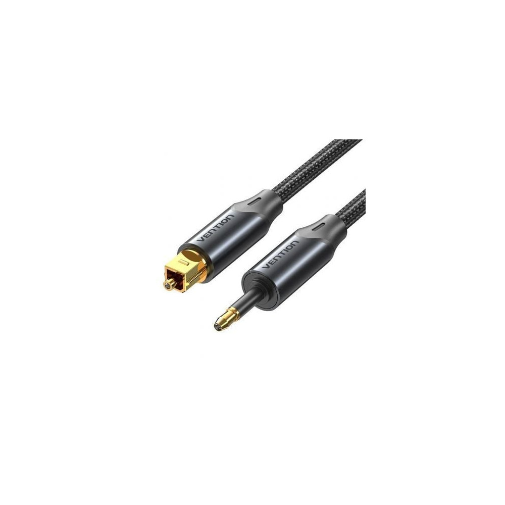 Cable de Audio de Fibra óptica Vention BKCBH/ 2m/ Negro | Audio