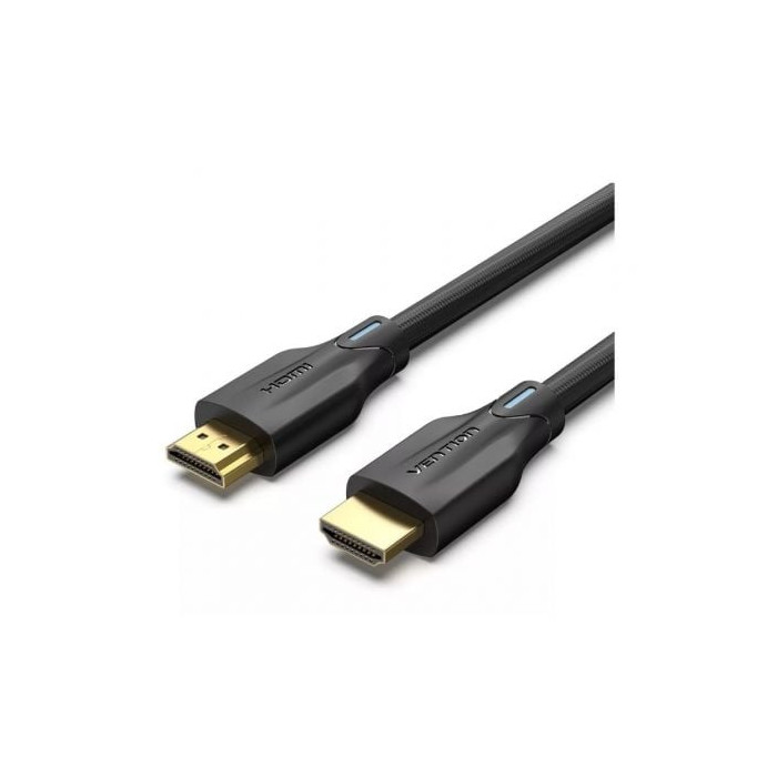 Cable HDMI 2.1 8K Vention AAUBF/ HDMI Macho - HDMI Macho/ 1m/ Negro | HDMI