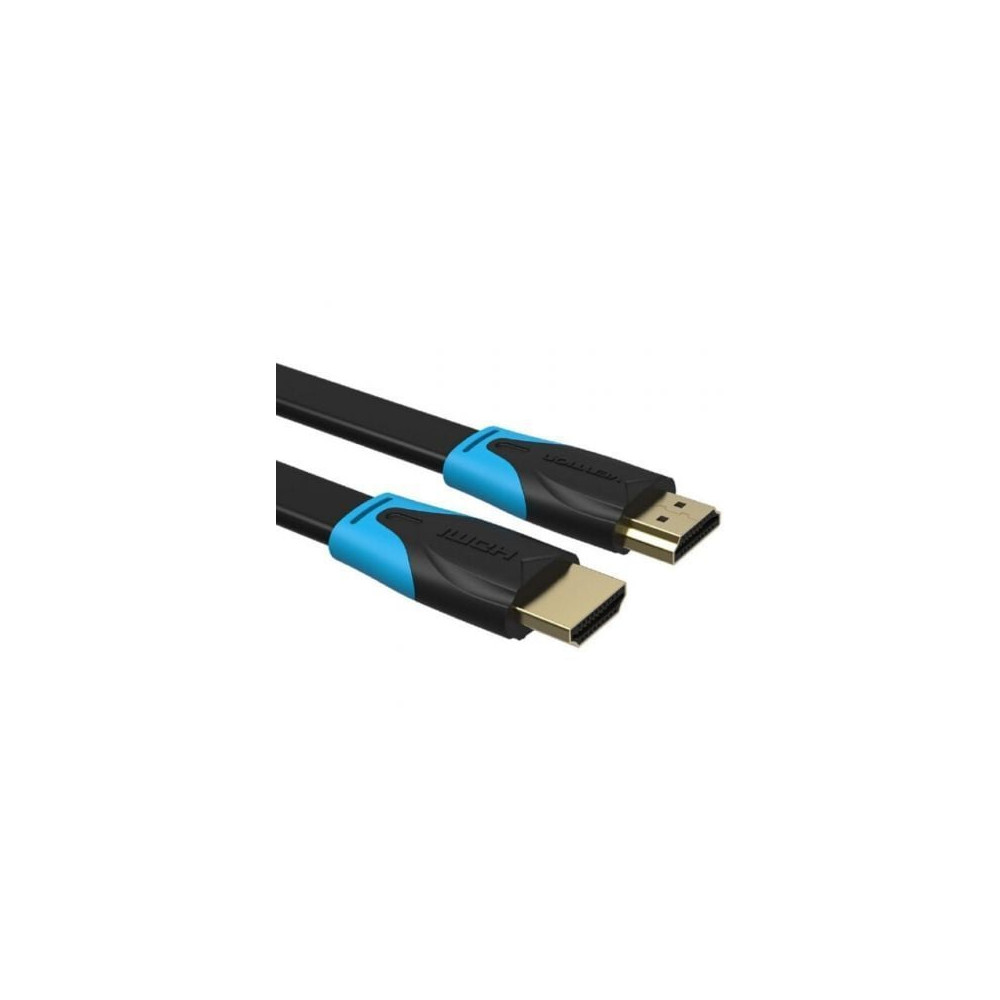 Cable HDMI 2.0 4K Vention VAA-B02-L200/ HDMI Macho - HDMI Macho/ 2m/ Negro | HDMI