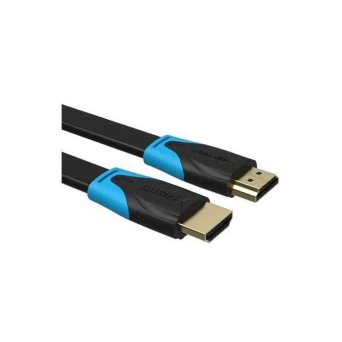 Cable HDMI 2.0 4K Vention VAA-B02-L200/ HDMI Macho - HDMI Macho/ 2m/ Negro | HDMI