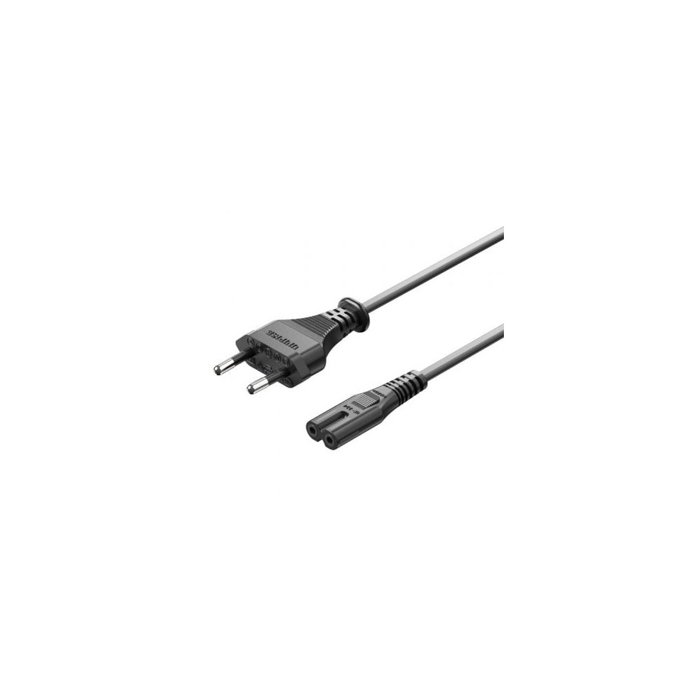 Cable Alimentación Forma 8 Vention ZCLBAC/ CEE7/16 Macho - C7 Hembra/ 1.8m | Alimentación y Datos