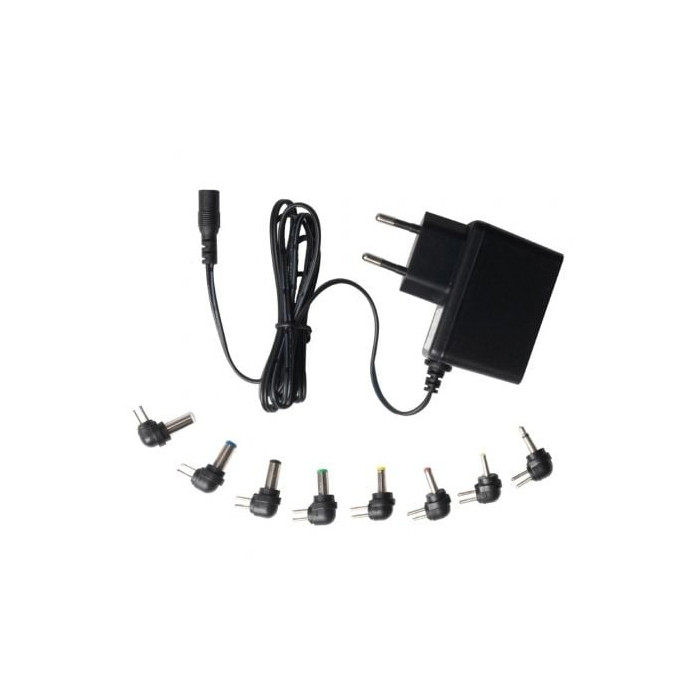 Cargador de CA/CC Fonestar AD-520F/ 10W/ 8 Conectores/ Voltaje 5V | DC/CA